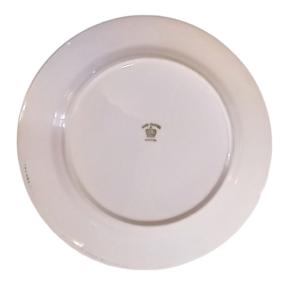 Vintage Hand Painted Winter Scene Decorative Plate - Picture 6 of 7